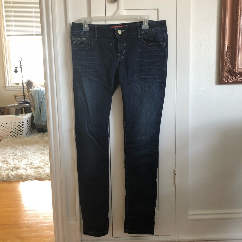 Dark Standard & Practices Skinny Jeans